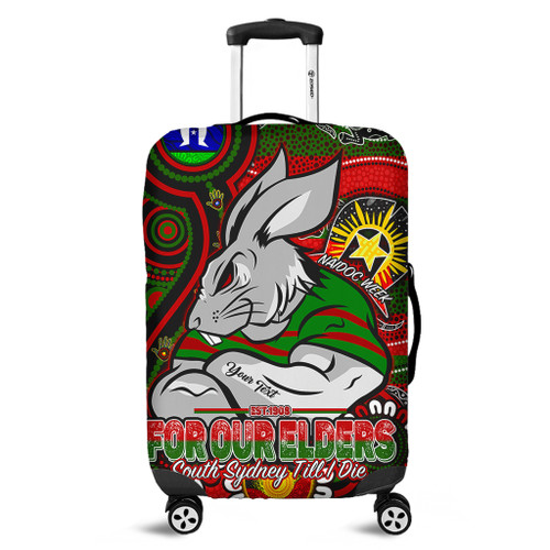 South Sydney Rabbitohs Custom Luggage Cover - Bunnies For Our Elders Hoodie Luggage Cover South Sydney Rabbitohs Custom Luggage Cover - Bunnies For Our Elders Hoodie Luggage Cover