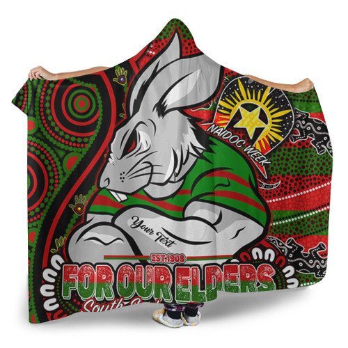 South Sydney Rabbitohs Custom Hooded Blanket - Bunnies For Our Elders Hoodie Hooded Blanket South Sydney Rabbitohs Custom Hooded Blanket - Bunnies For Our Elders Hoodie Hooded Blanket