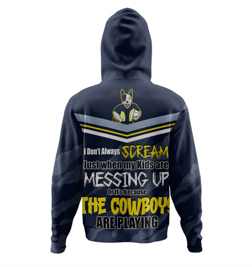 North Queensland Cowboys Mother's Day Hoodie - Screaming Mom and Crazy Fan North Queensland Cowboys Mother's Day Hoodie - Screaming Mom and Crazy Fan