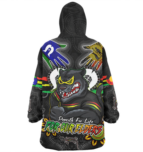 Penrith Panthers Naidoc Week Custom Snug Hoodie - Penrith Panthers For Our Elders Snug Hoodie Penrith Panthers Naidoc Week Custom Snug Hoodie - Penrith Panthers For Our Elders Snug Hoodie