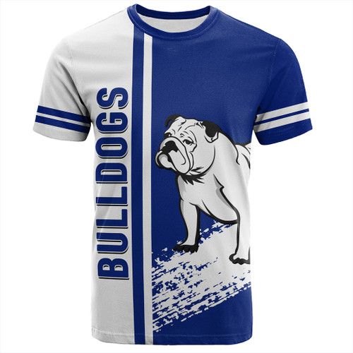 City of Canterbury Bankstown Sport T-Shirt - Bulldogs Mascot Quater Style