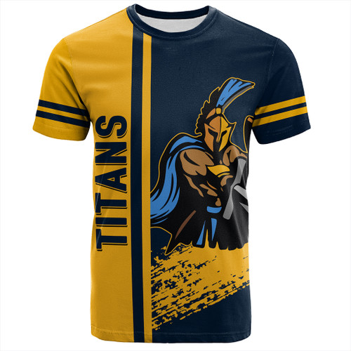 Gold Coast Sport T-Shirt - Titans Mascot Quater Style