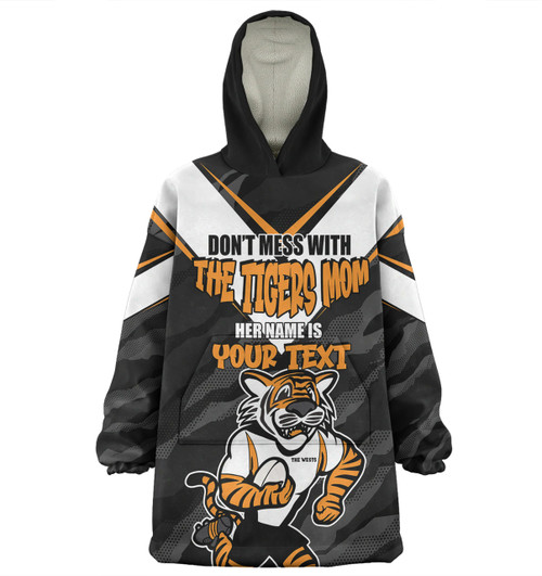 Tigers Mother's Day Snug Hoodie - Screaming Mom and Crazy Fan