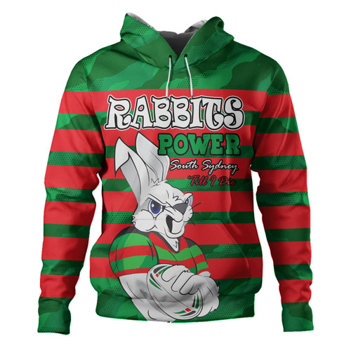 South Sydney Rabbitohs Hoodie - I Hate Being This Awesome But Bunnies Hoodie