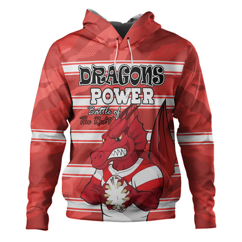 St. George Illawarra Dragons Custom Hoodie - I Hate Being This Awesome But St. George Illawarra Dragons Hoodie
