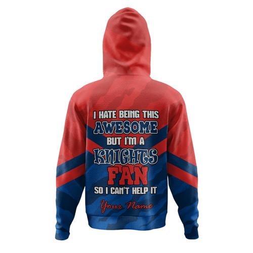 Newcastle Knights Custom Hoodie - I Hate Being This Awesome But Knights Hoodie Newcastle Knights Custom Hoodie - I Hate Being This Awesome But Knights Hoodie