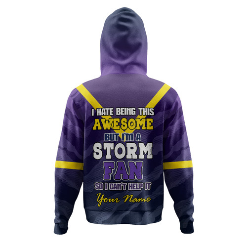 Melbourne Storm Custom Hoodie - I Hate Being This Awesome But Melbourne Storm Hoodie Melbourne Storm Custom Hoodie - I Hate Being This Awesome But Melbourne Storm Hoodie