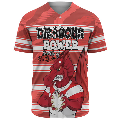 St. George Illawarra Dragons Custom Baseball Shirt- I Hate Being This Awesome But St. George Illawarra Dragons Baseball Shirt