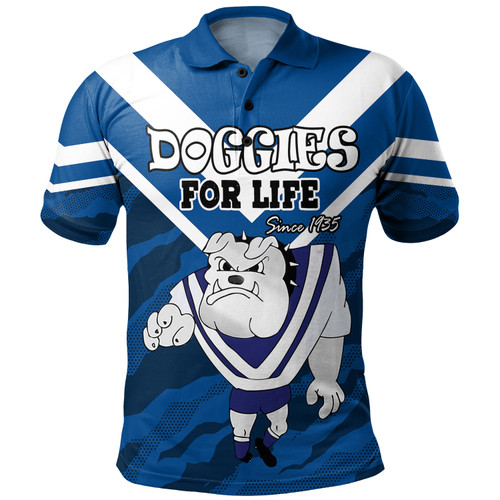 Canterbury-Bankstown Bulldogs Custom Polo Shirt - I Hate Being This Awesome But Bulldogs Polo Shirt