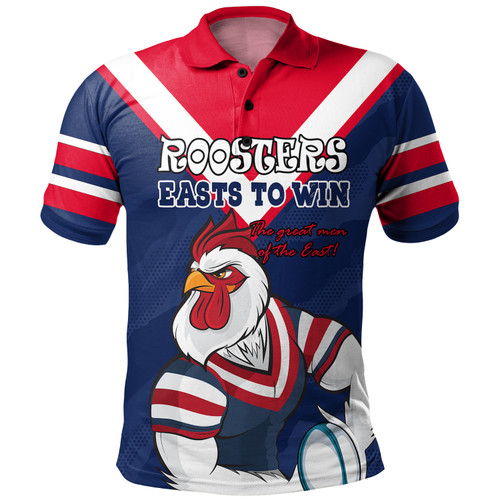 Sydney Roosters Custom Polo Shirt - I Hate Being This Awesome But Sydney Roosters Polo Shirt