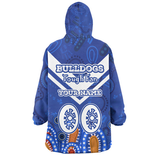 Canterbury-Bankstown Bulldogs Custom Snug Hoodie - Bulldogs For Life With Aboriginal Style Snug Hoodie Canterbury-Bankstown Bulldogs Custom Snug Hoodie - Bulldogs For Life With Aboriginal Style Snug Hoodie