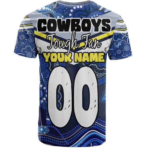 North Queensland Cowboys Custom T-Shirt - North Queensland Cowboys For Life With Aboriginal Style T-Shirt North Queensland Cowboys Custom T-Shirt - North Queensland Cowboys For Life With Aboriginal Style T-Shirt