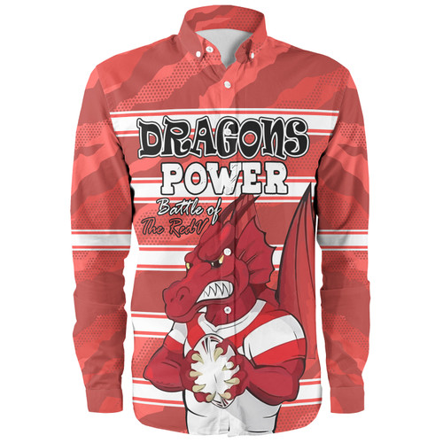 St. George Illawarra Dragons Custom Long Sleeve Shirt - I Hate Being This Awesome But St. George Illawarra Dragons Long Sleeve Shirt