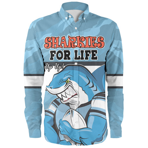 Cronulla-Sutherland Sharks Long Sleeve Shirt - I Hate Being This Awesome But Sharkies Long Sleeve Shirt