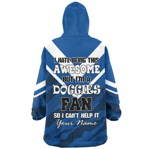 Canterbury-Bankstown Bulldogs Custom Snug Hoodie - I Hate Being This Awesome But Bulldogs Snug Hoodie Canterbury-Bankstown Bulldogs Custom Snug Hoodie - I Hate Being This Awesome But Bulldogs Snug Hoodie