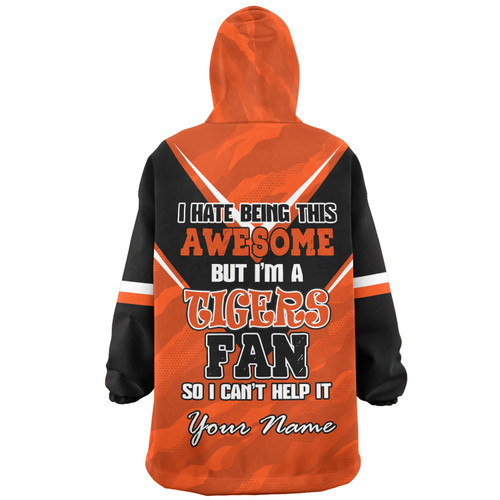 Wests Tigers Custom Snug Hoodie - I Hate Being This Awesome But Tigers Snug Hoodie Wests Tigers Custom Snug Hoodie - I Hate Being This Awesome But Tigers Snug Hoodie