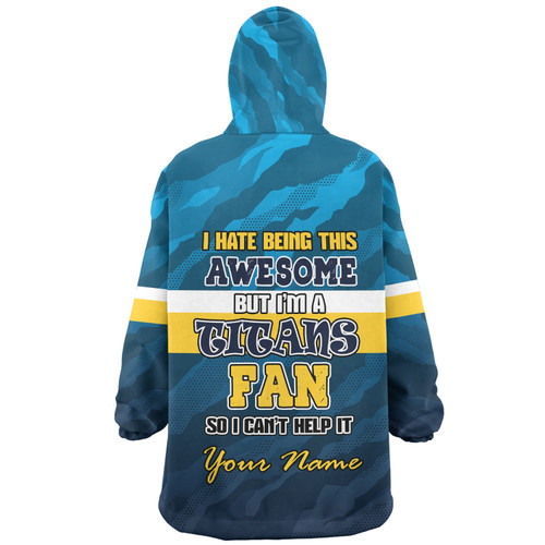 Gold Coast Titans Custom Snug Hoodie - I Hate Being This Awesome But Gold Coast Titans Snug Hoodie Gold Coast Titans Custom Snug Hoodie - I Hate Being This Awesome But Gold Coast Titans Snug Hoodie