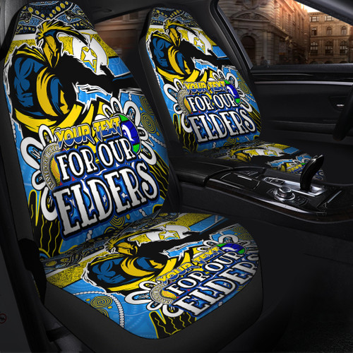 Australia Car Seat Covers Aboriginal Dot Painting Seat Covers