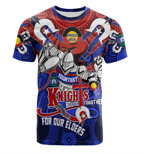Newcastle Knights Naidoc Week Custom T-shirt - Newcastle Knights Naidoc Week For Our Elders Knights Bound Together T-shirt Newcastle Knights Naidoc Week Custom T-shirt - Newcastle Knights Naidoc Week For Our Elders Knights Bound Together T-shirt