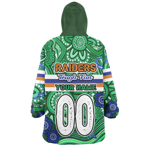 Canberra Raiders Custom Snug Hoodie - Canberra Raiders For Life With Aboriginal Style Snug Hoodie Canberra Raiders Custom Snug Hoodie - Canberra Raiders For Life With Aboriginal Style Snug Hoodie