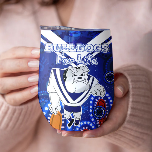 Canterbury-Bankstown Bulldogs 12oz Tumbler - Tough Fan Tumbler Canterbury-Bankstown Bulldogs 12oz Tumbler - Tough Fan Tumbler