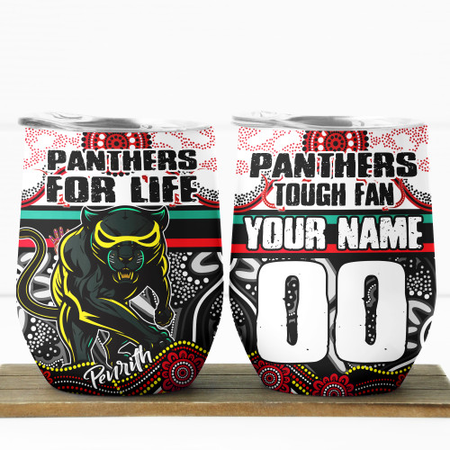 Penrith Panthers 12oz Tumbler - Tough Fan Tumbler Penrith Panthers 12oz Tumbler - Tough Fan Tumbler