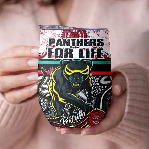 Penrith Panthers 12oz Tumbler - Tough Fan Tumbler Penrith Panthers 12oz Tumbler - Tough Fan Tumbler