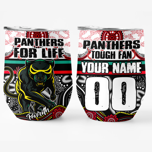 Penrith Panthers 12oz Tumbler - Tough Fan Tumbler Penrith Panthers 12oz Tumbler - Tough Fan Tumbler