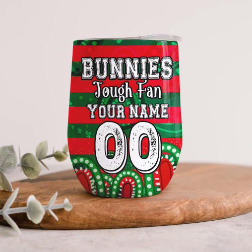 Rabbitohs 12oz Tumbler - Tough Fan Tumbler Rabbitohs 12oz Tumbler - Tough Fan Tumbler