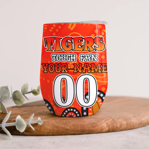 Wests Tigers 12oz Tumbler - Tough Fan Tumbler Wests Tigers 12oz Tumbler - Tough Fan Tumbler