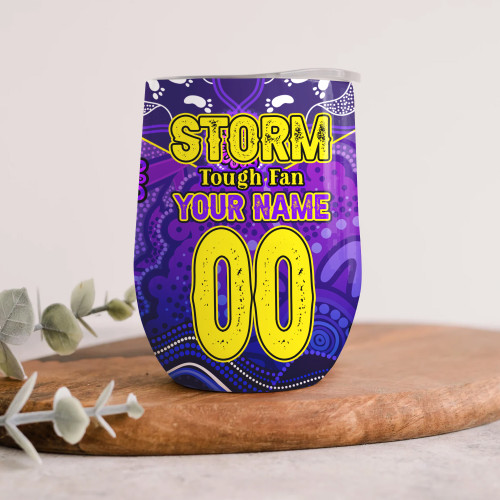 Melbourne Storm 12oz Tumbler - Tough Fan Tumbler Melbourne Storm 12oz Tumbler - Tough Fan Tumbler