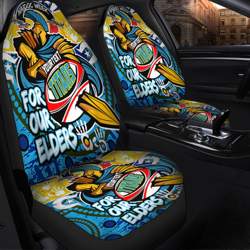 Gold Coast Titans Naidoc Week Custom Car Seat Covers - Gold Coast Titans Naidoc Week For Our Elders Dot Art Style Car Seat Covers Gold Coast Titans Naidoc Week Custom Car Seat Covers - Gold Coast Titans Naidoc Week For Our Elders Dot Art Style Car Seat Covers