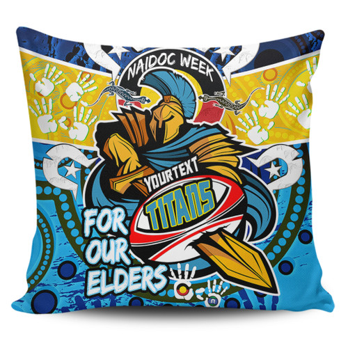 Gold Coast Titans Naidoc Week Custom Pillow Covers - Gold Coast Titans Naidoc Week For Our Elders Dot Art Style Pillow Covers Gold Coast Titans Naidoc Week Custom Pillow Covers - Gold Coast Titans Naidoc Week For Our Elders Dot Art Style Pillow Covers
