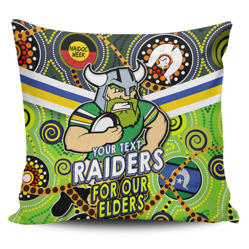 Canberra Raiders Naidoc Week Custom Pillow Covers - Raiders Naidoc For Our Elders Dot Art Style Pillow Covers Canberra Raiders Naidoc Week Custom Pillow Covers - Raiders Naidoc For Our Elders Dot Art Style Pillow Covers