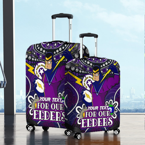 Melbourne Storm Naidoc Week Custom Luggage Cover - Melbourne Storm For Our Elders Luggage Cover Melbourne Storm Naidoc Week Custom Luggage Cover - Melbourne Storm For Our Elders Luggage Cover