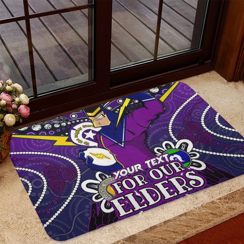 Melbourne Storm Naidoc Week Custom Door Mat - Melbourne Storm For Our Elders Door Mat Melbourne Storm Naidoc Week Custom Door Mat - Melbourne Storm For Our Elders Door Mat