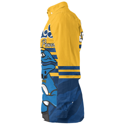 Parramatta Eels Custom Long Sleeve Shirt - Parramatta Eels Supporter Long Sleeve Shirt Parramatta Eels Custom Long Sleeve Shirt - Parramatta Eels Supporter Long Sleeve Shirt