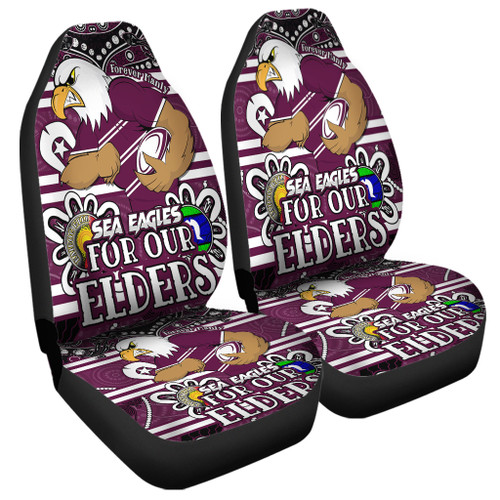Manly Warringah Sea Eagles Custom Car Seat Covers - Manly Warringah Sea Eagles For Our Elders Car Seat Covers Manly Warringah Sea Eagles Custom Car Seat Covers - Manly Warringah Sea Eagles For Our Elders Car Seat Covers