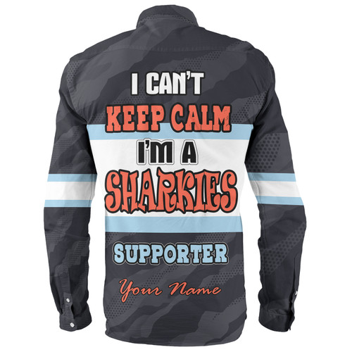 Cronulla-Sutherland Sharks Long Sleeve Shirt - Sharkies Supporter Long Sleeve Shirt Cronulla-Sutherland Sharks Long Sleeve Shirt - Sharkies Supporter Long Sleeve Shirt