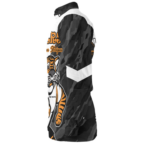 Wests Tigers Custom Long Sleeve Shirt - Wests Tigers Supporter Long Sleeve Shirt Wests Tigers Custom Long Sleeve Shirt - Wests Tigers Supporter Long Sleeve Shirt