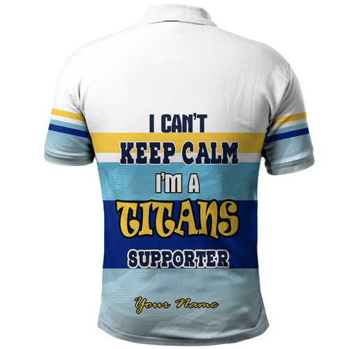 Gold Coast Titans Custom Polo Shirt - Gold Coast Titans Supporter Polo Shirt Gold Coast Titans Custom Polo Shirt - Gold Coast Titans Supporter Polo Shirt