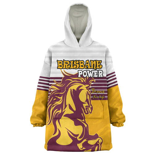 Brisbane Broncos Custom Snug Hoodie - Brisbane Broncos Supporter Snug Hoodie