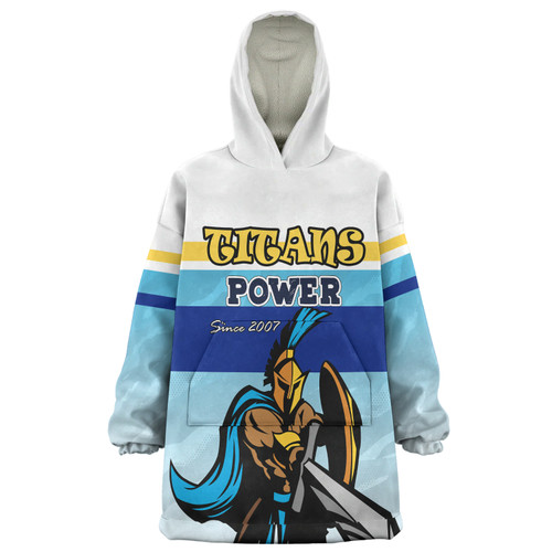 Gold Coast Titans Custom Snug Hoodie - Gold Coast Titans Supporter Snug Hoodie