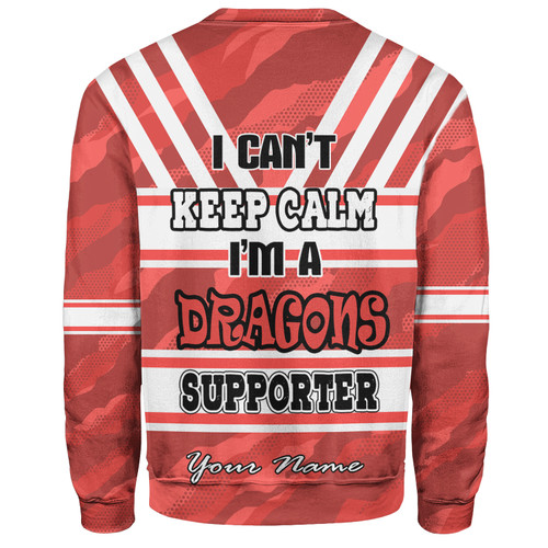 St. George Illawarra Dragons Custom Sweatshirt - St. George Illawarra Dragons Supporter Sweatshirt St. George Illawarra Dragons Custom Sweatshirt - St. George Illawarra Dragons Supporter Sweatshirt
