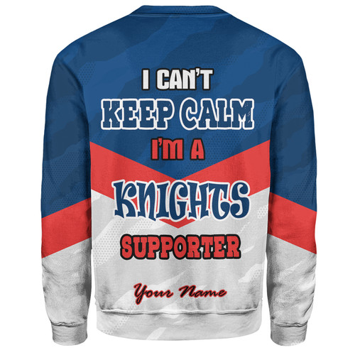 Newcastle Knights Custom Sweatshirt - Knights Supporter Sweatshirt
