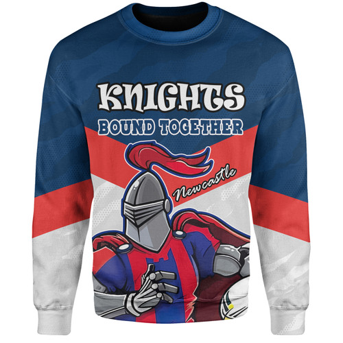 Newcastle Knights Custom Sweatshirt - Knights Supporter Sweatshirt
