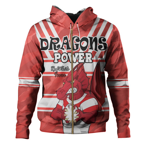 St. George Illawarra Dragons Custom Hoodie- St. George Illawarra Dragons Supporter Hoodie St. George Illawarra Dragons Custom Hoodie- St. George Illawarra Dragons Supporter Hoodie