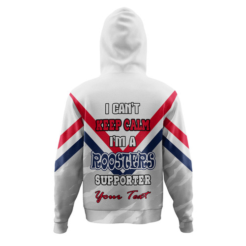 Sydney Roosters Custom Hoodie - Sydney Roosters Supporter Hoodie Sydney Roosters Custom Hoodie - Sydney Roosters Supporter Hoodie