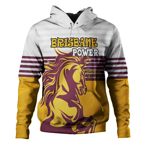 Brisbane Broncos Custom Hoodie - Brisbane Broncos Supporter Hoodie