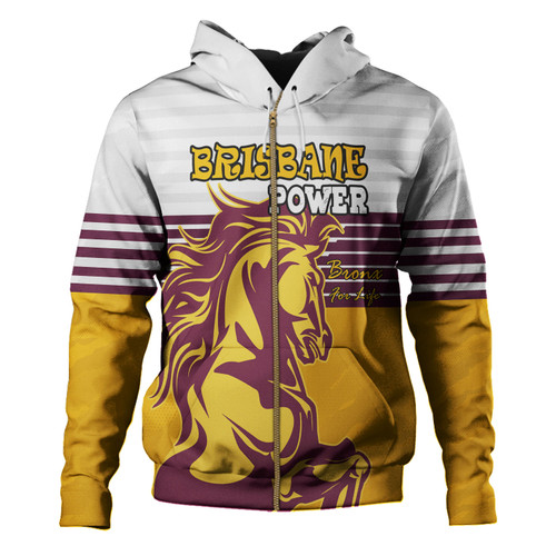 Brisbane Broncos Custom Hoodie - Brisbane Broncos Supporter Hoodie Brisbane Broncos Custom Hoodie - Brisbane Broncos Supporter Hoodie
